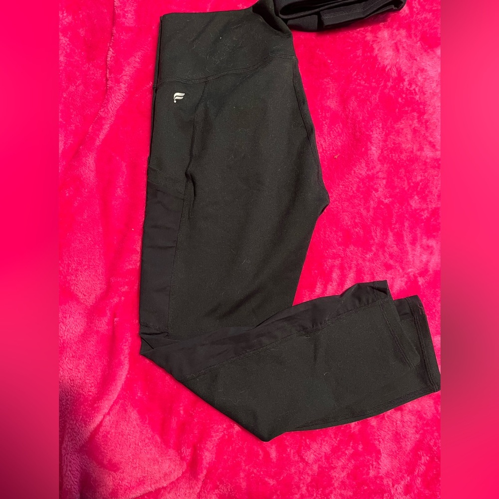 Fabletics Black PowerHold Leggings
